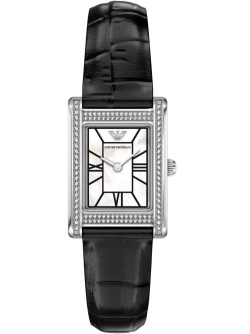 Emporio Armani Genni Silbrig / Schwarz